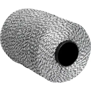 Fil d'aiguillage blanc/noir R110daN Lg 2500m