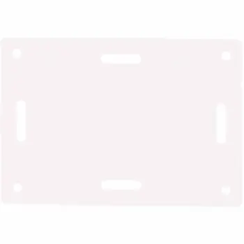 ETIQBC : Etiquette de repérage rectangulaire blanche /Qté 100