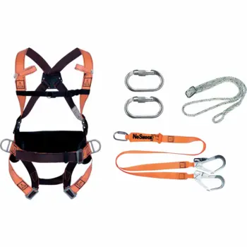 Kit antichute et maintien harnais 4 points d'accroche Optima V2 T.S/M