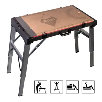 Table de travail réglable en hauteur