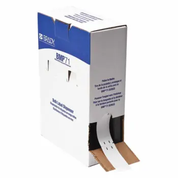 Etiquette BRADY M611/M610/M710 B-109 - 19,05x76,2mm Blanc /Qté 1000