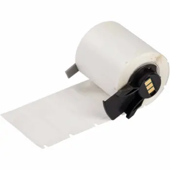Etiquette drapeau P BRADY M611/M610/M710 B425 - 30x20mm Blanc /Qté 25