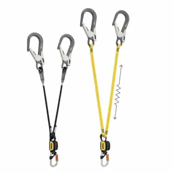 Longe ABSORBICA-Y MGO avec absorbeur d'énergie intégré Lg 80cm PETZL