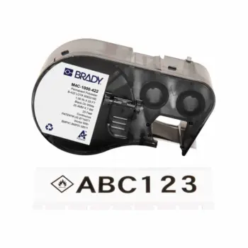 Etiquette BRADY BMP51/M510/M511 B-422-25,40mm(7,62m)