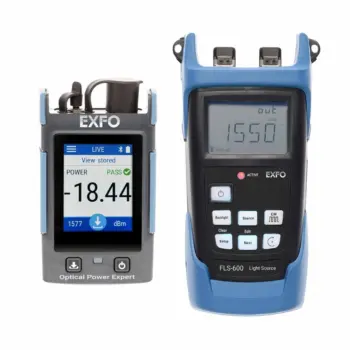 Kit de photomètrie QUAD FLS600 et PX1 PRO SC/UPC +10/-70dB