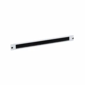 Panneau obturateur 19'' 1U métal avec passe balais