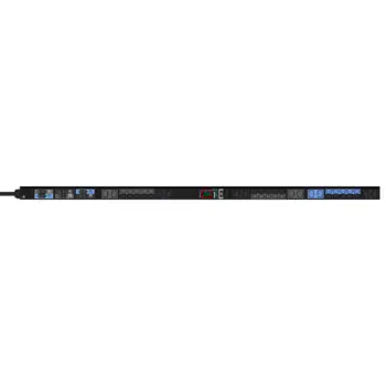 PDU 3P 32A - Mesuré en entrée - 42P : (30) C13 - (12) C19