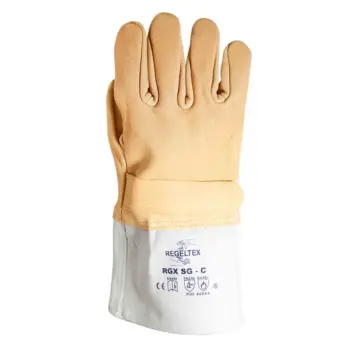Surgants en cuir pour gants isolants (2,1,2,2) T.9