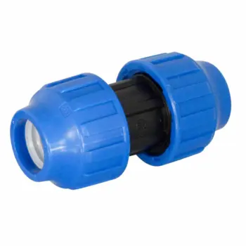 Raccord droit a visser pour tube Ø40mm
