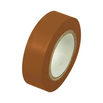 Ruban isolant marron 15mmx10m