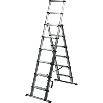 Echelle télescopique transformable TELESTEPS 3,00m