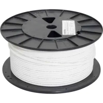 Tube de protection FO MINIFLEX Ø3,1/5mm blanc PE LSZH - lg 1000m