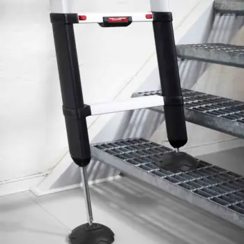 Pied sécu antidérapant ajustable échelle télescopique Xline /Qté 2