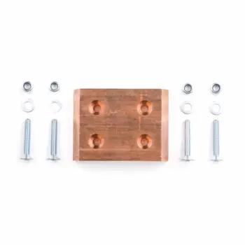 Semelle marteau à plaque en Cupro-Berylium TED + Kit visserie
