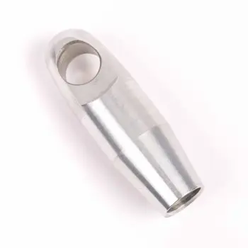 Olive percée Ø18mm M12 pour fibre de verre Ø7/9/11mm