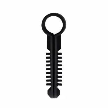 Pontet cheville rond noir TED - Ø4-5mm /Qté 200