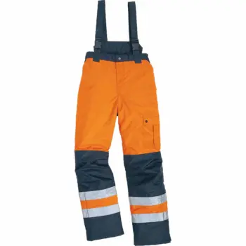 Pantalon haute visibilité orange avec maintien dos Evolution T.XXL