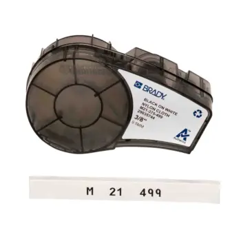 Etiquette BRADY BMP21/M210/M211 B-499 - 9,53mm (4,88m) N/B
