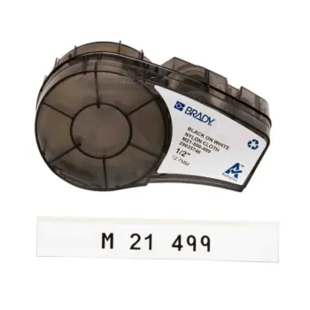 Etiquette BRADY BMP21/M210/M211 B-499 - 12,70mm (4,88m) N/B