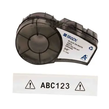 Etiquette BRADY BMP21/M210/M211 B-595 - 19,05mm (6,40m) N/B
