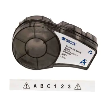 Etiquette BRADY BMP21/M210/M211 B-595 - 9,53mm (6,40m) N/B /Qté 10