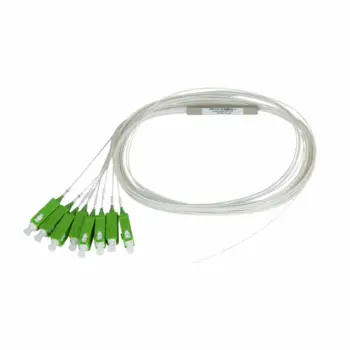 Coupleur PLC 1x8_60x7x4mm _900µm_1,5m_G.657A2 SC/APC-SC/APC
