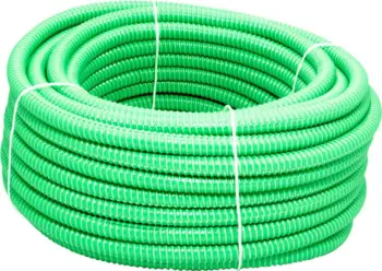 Gaine fendue TED Ø25mm verte _Rl 30m