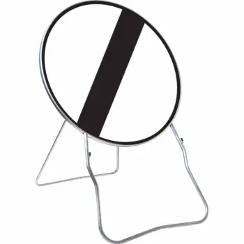 Panneau temp BK31 850 Cl.2 ''Fin toutes interdictions'' + PL