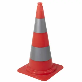 Balise de signalisation bandes rétro-réfléchissantes 3M Cl.2 ht 0,75m