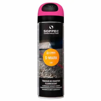 Bombe de traçage fluorescente rose (6 mois) /500ml