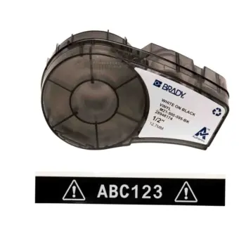 Etiquette BRADY BMP21/M210/M211 B-595 - 12,7mm (6,40m) B/N