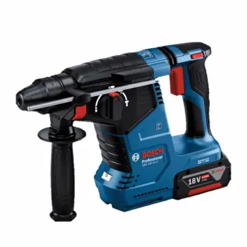 Perforateur ss fil compact BOSCH GBH 18V-24 C 2x4Ah chambre telecom