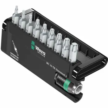 Coffret de 9 embouts Wera Torx avec porte-embout automatique