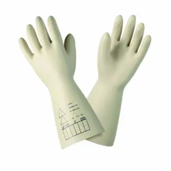 Gants isolants électricien Cl.2 - tension d'utilisation 17000V T.10