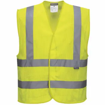 Gilet haute visibilité ultra respirant jaune Cl.2 T.L/XL