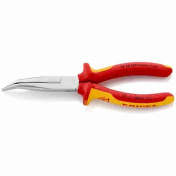 Pince demi ronde coudée isolée 1000V KNIPEX - Lg 200mm