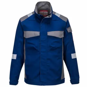 Veste résistante à la flamme 340g/m² bleu royal T.L