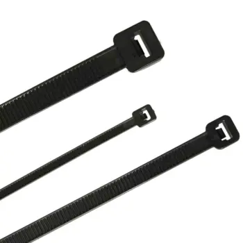Collier noir PA6.6 TED - 200x3,6mm /Qté 100
