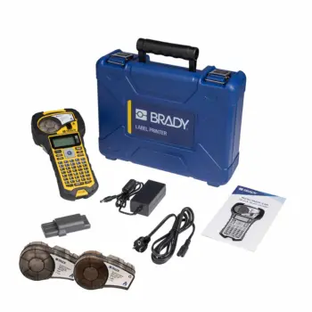 Kit Etiqueteuse BRADY M210, Malette rigide + Batterie Li-ion
