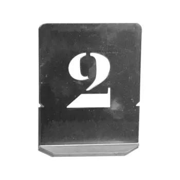 Jeu chiffres à pocher ht 20mm