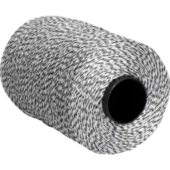 Fil d'aiguillage blanc/noir R110daN Lg 1000m