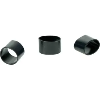 Bague PLIO Markers Ø16mm Lg 10mm noir /Qté 100