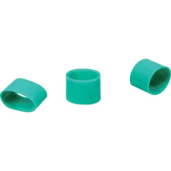 Bague PLIO Markers Ø16mm Lg 10mm vert /Qté 100