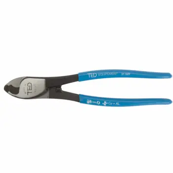 Pince coupe câble Cu/Alu Ø12mm TED - Lg 210mm