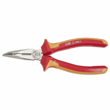 Pince demi ronde coudé isolée 1000V TED - Lg 160mm