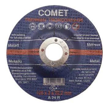 Disque à tronçonner pour métaux 125x3mm