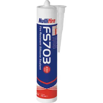 Mastic silicone coupe-feu gris NECPLUS /310ml