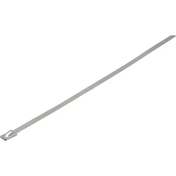 Collier acier inoxydable 304 - 200x4,6mm /Qté 100