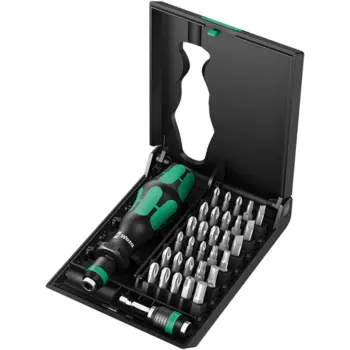 Jeu de 30 embouts Standard WERA + porte embouts + adaptateur