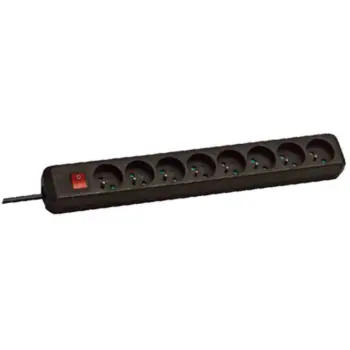 Bloc 8 prises + T Cable 3G1,5mm ² + Interrupteur Lg 3m